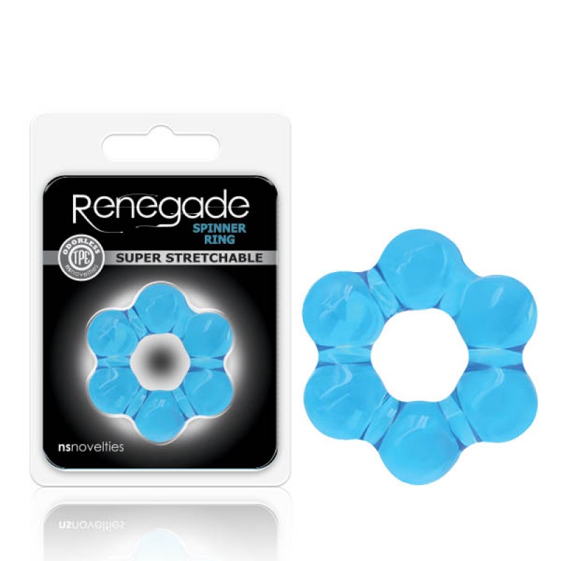 Renegade Spinner Ring - Blue